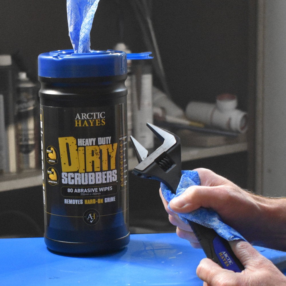 Dirty Scrubbers Wipes (Tub of 80)