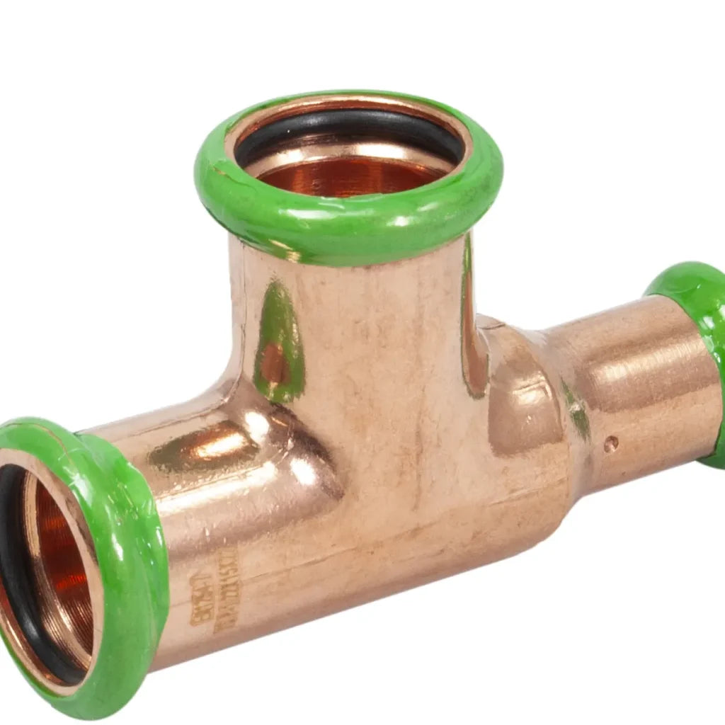 EP PEGASUS PressFit Reducing Tee End 28mm X 22mm X 28mm
