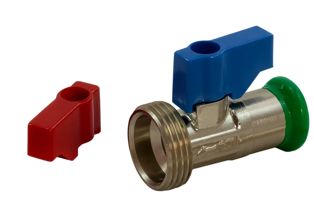 EP PEGASUS Pressfit Washing Machine Valve Straight 15mm x 3/4"