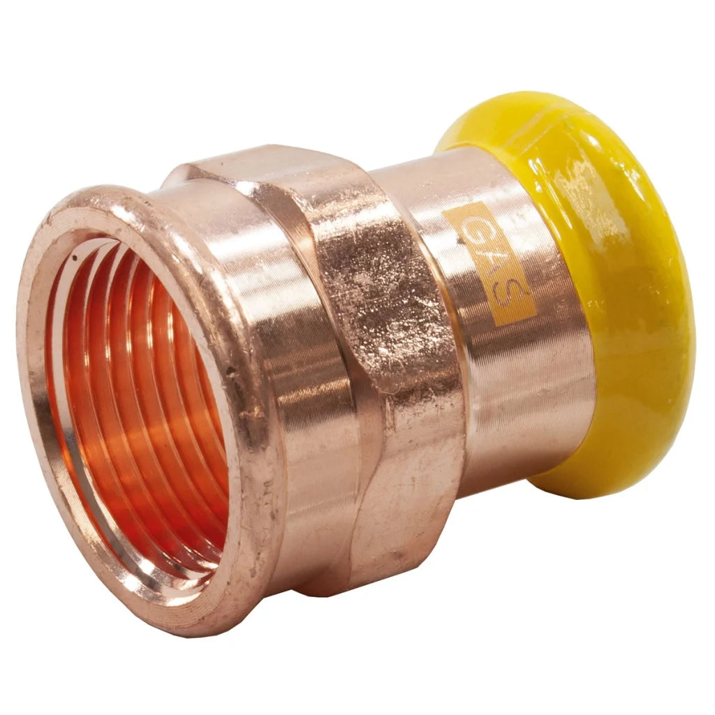 EP PEGASUS Gas PressFit Coupler Female 22mm x 3/4"