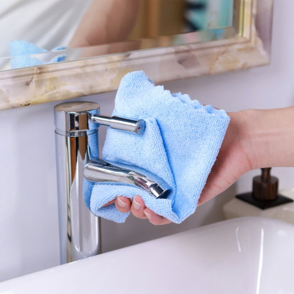 Microfibre Cloth Set - Roll of 30 Blue