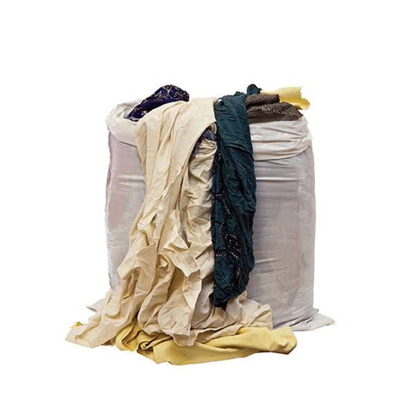 Mixed Cotton Wiping Cloths 10Kg Bag