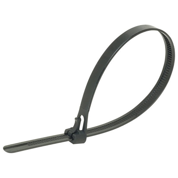 Cable Ties - 4.8 X 200mm Black (100)