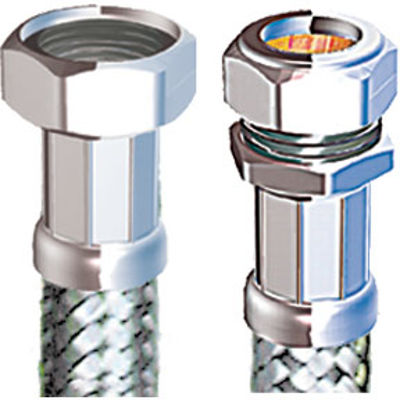 FLEXIBLE TAP CONNECTOR 15mm