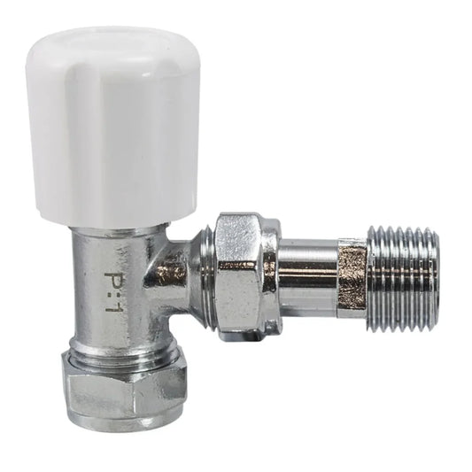 TRENT Rad Valve Reversible (1/2") Ang 15mm