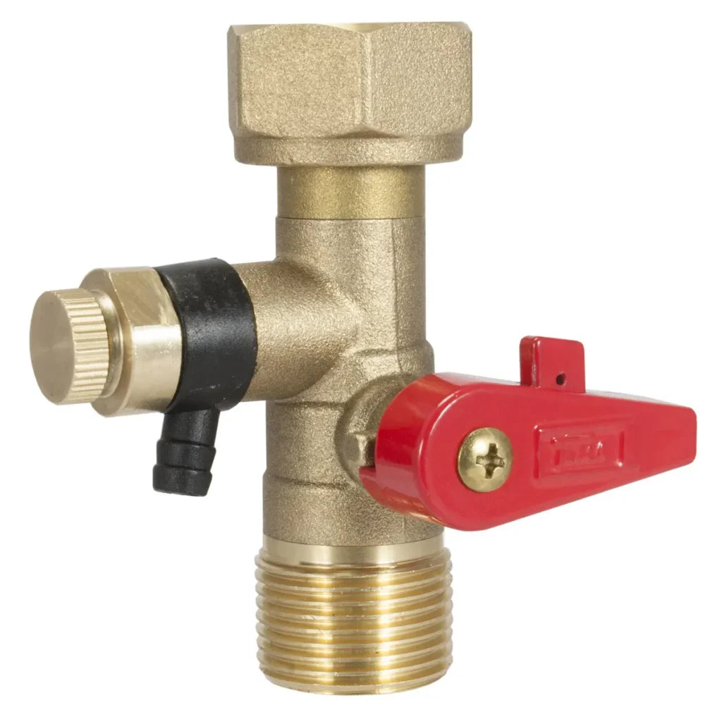 Expansion Vessel Service Valve 3/4" M x F