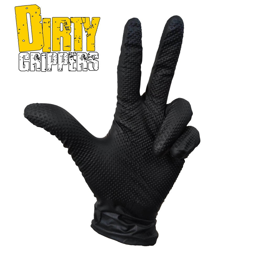Arctic Hayes Diamond Grip Gloves 8g XLarge Black Box 50