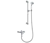 Berwick Concentric Single Outlet Shower Valve & Riser Kit Pack 1 - Chrome