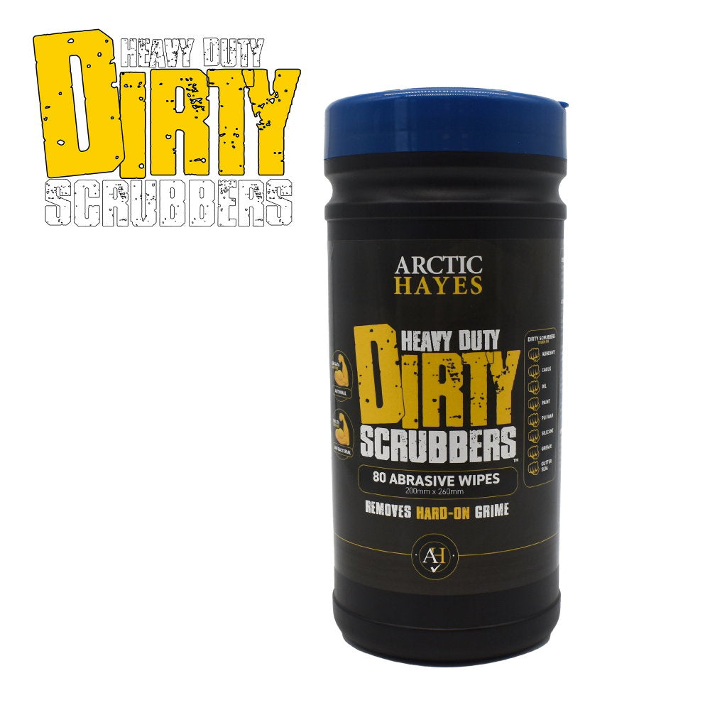 Dirty Scrubbers Wipes (Tub of 80)