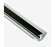 Fibo Black 2-Part Internal Corner Profile 2.4m