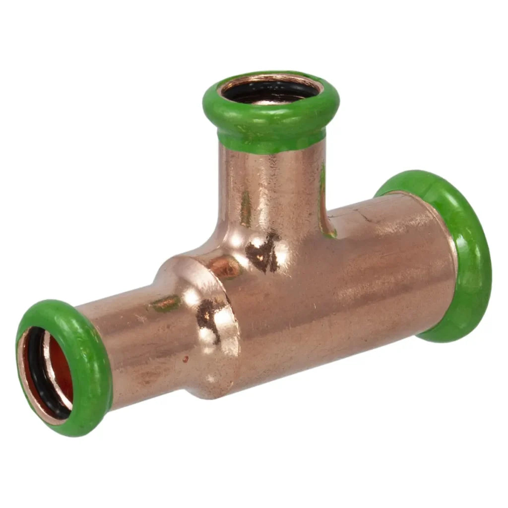 EP PEGASUS PressFit Reducing Tee End & Branch 28mm X 22mm X 22mm