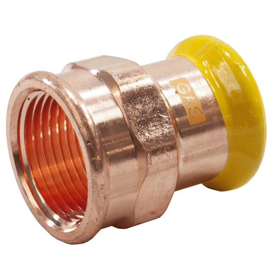 EP PEGASUS Gas PressFit Coupler Female 22mm x 3/4"