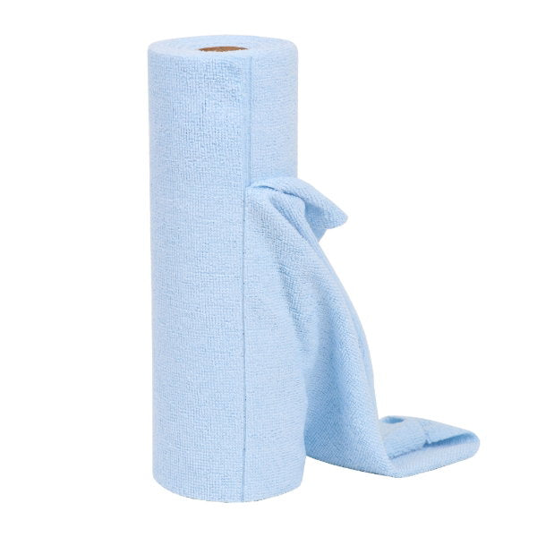 Microfibre Cloth Set - Roll of 30 Blue