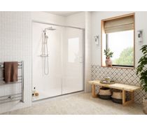 Classix 1200mm Easy-Fit Sliding Door - Chrome