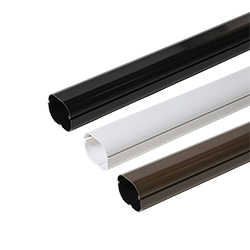 (SD-100-K) Slimduct - 100mm - 2000mm - Black  - J