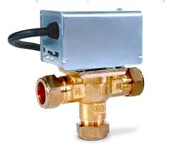 Banico 22mm 3 Port Motorised Valve