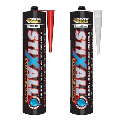 EVERBUILD SIKA STIXALL COLOUR HYBRID SEALANT ADHESIVE C3 290ML CARTRIDGE