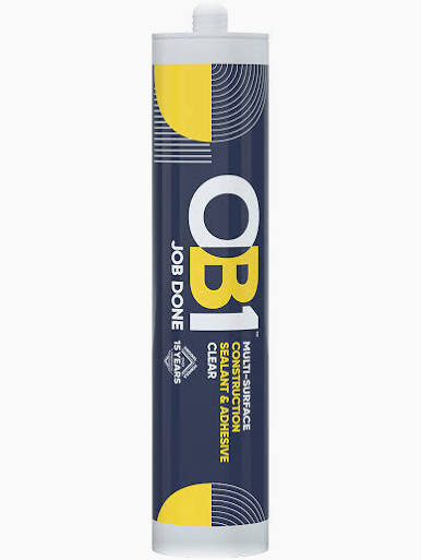 OB1 MULTI-SURFACE SEALANT & ADHESIVE WHITE 290ML